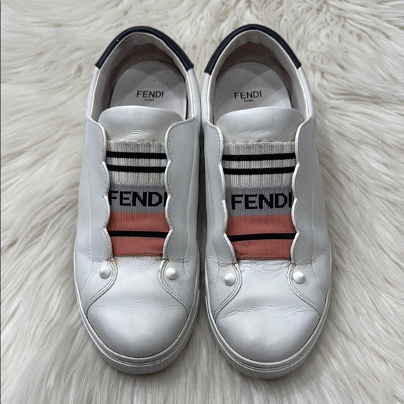 Fendi Shoes - FENDI FF Motif Rockoko Sneakers